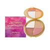 4 color highlight blush eyeshadow palette diamond texture multi purpose portable eye cheek makeup