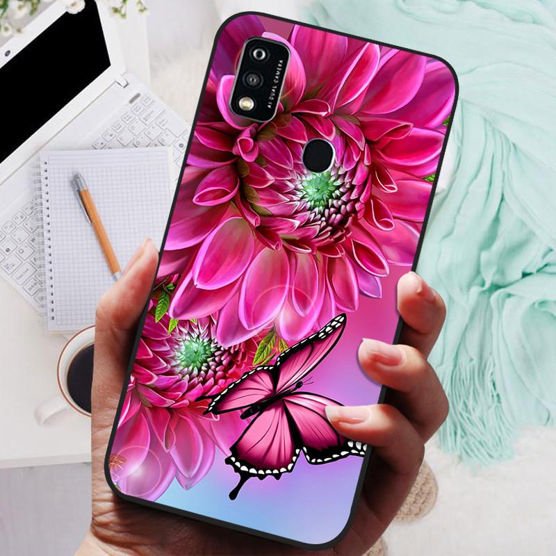 Чехол для ZTE Blade A51 A71 Черная Крышка Лев Волк Силиконовый Мягкий Задний Чехол для ZTE Blade A71 A7030 A 71 A 51 Защитный Корпус