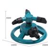 Пластиковая вращающаяся на 360 градусов автоматическая дождевальная головка-трезубец для сада