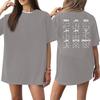 Hot Sale Korean KPOP BTS Letter Same Style Graphic Print Short Sleeve T-Shirt  Summer Clothes Oversized Men Women's T-Shirt Kpop Star T Shirt