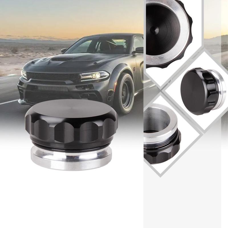 Car Welding Filler Neck Cap Water Tank Cover Kettle Oil Fuel Tank Cover Aluminum Alloy Modification