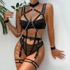 Sexy Lingerie Seduction Sexy Role-Playing Chain Four-Piece Set