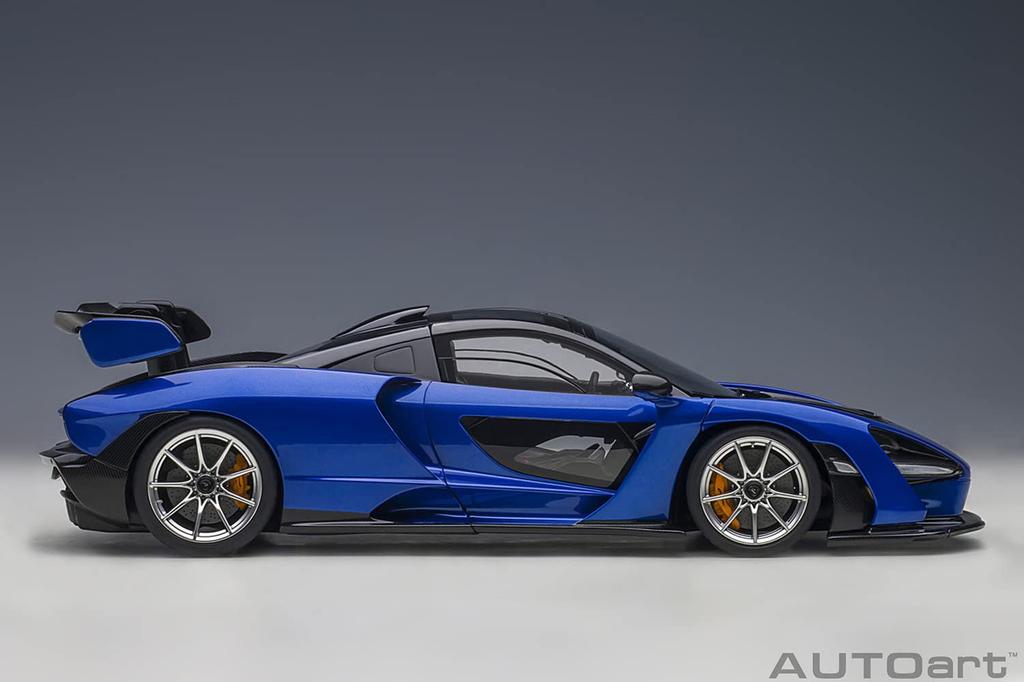AUTOart McLaren Senna Metallic Blue Готовый продукт 76079 1/18