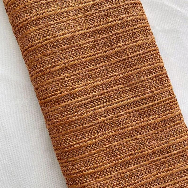 1 ярд экологически чистой полипропиленовой рафии тканой ткани дышащая ручная работа полипропиленовая соломенная ткань ручной вязки материал для пляжной соломенной сумки