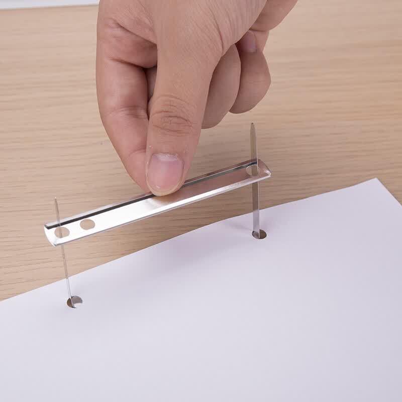 Deli 80mm Enclosed Metal Binding Clips CN plug (adapter included)