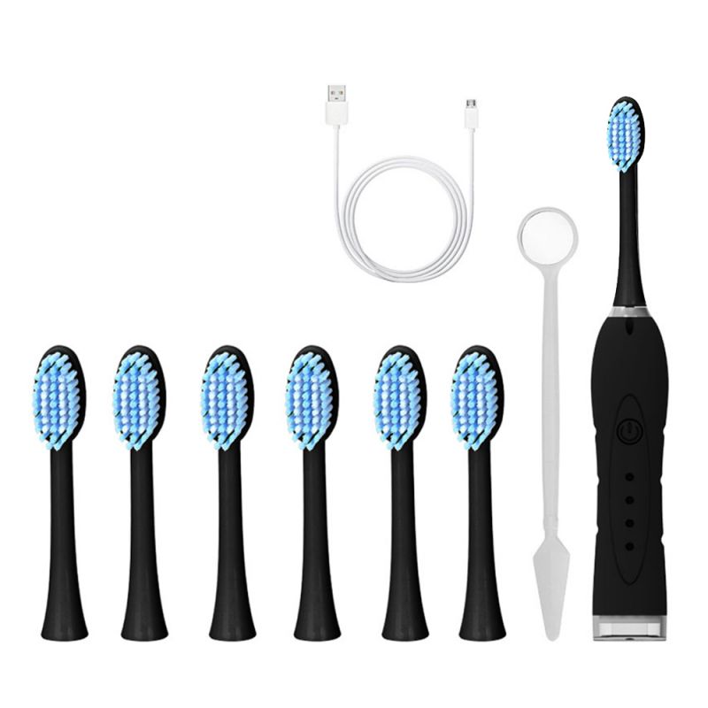 Звуковая электрическая зубная щетка, бытовая мягкая зубная щетка, USB-зарядка, скалер для удаления зубного камня, отбеливание зубов, удаление зубного налета