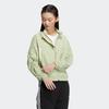 adidas Женские куртки Neo Зеленые С воротником-стойкой Умеренные Другие HS8843