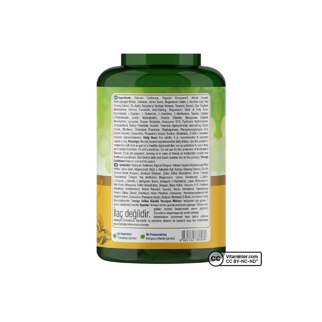 Мультивитамины для мужчин, 60 капсул, без вкуса