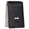 Eddy Black/Sand Money Clip Leather Wallet for Men