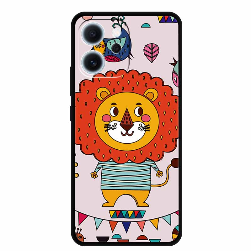 Cartoon Phone Case For Oppo Reno15 F Soft TPU Silicone Protector Relief Flower Emboss 3D Cover Funda Reno15F 15F Bumper Shield