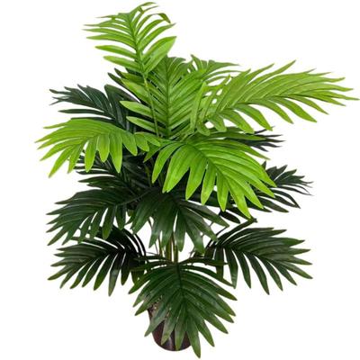 Искусственное растение в горшке - Пальма Арека, большая напольная декорация для дома, искусственное дерево