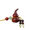 Key Charms Sandalwood Gourd Keychain Chinese Style Phone Charm Car Key Accessories