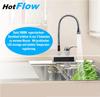 Проточный водонагреватель HotFlow электрический кран кухня ванная комната LED температура