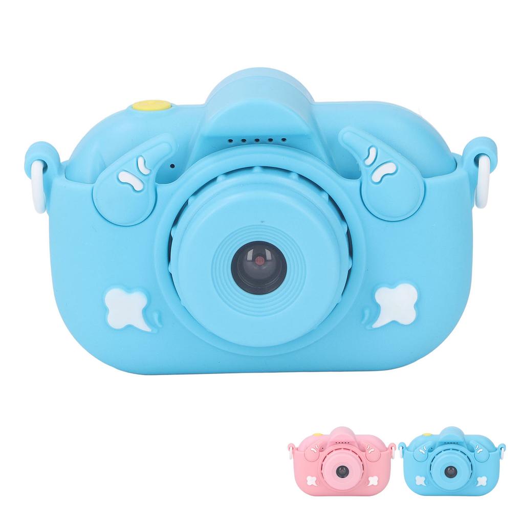 Kids Camera 32MP Digital Video Camera 2in Screen Multifunctional Front Rear Lens 1080P Selfie Ca
