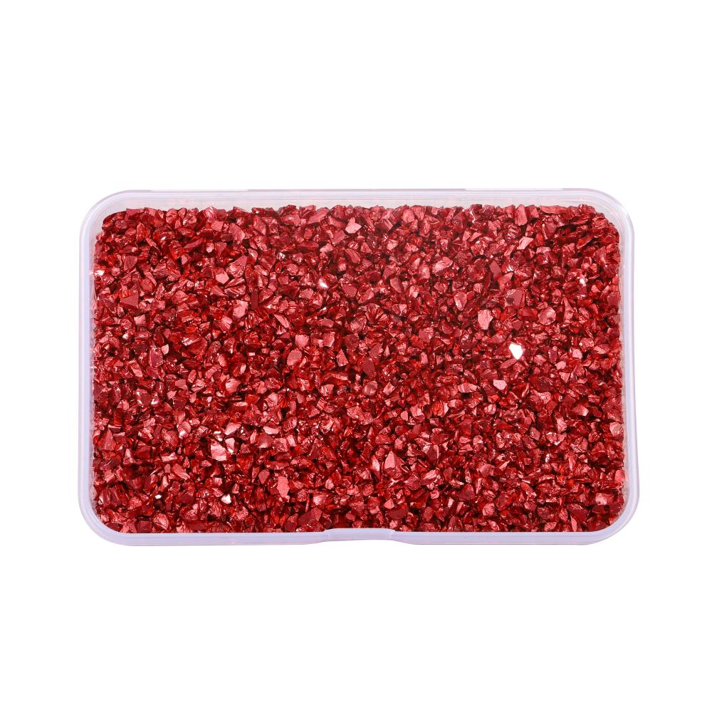 30/50/80 г/кор. цветные стеклянные камни, наполнитель из смолы для DIY, форма для эпоксидной смолы, нерегулярные кристаллы, украшение для дизайна ногтей, изготовление ювелирных изделий