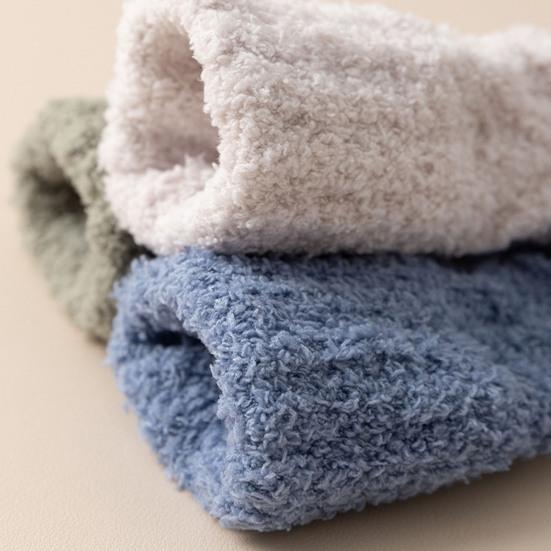 Women's Fuzzy Coral Fleece Slipper Socks Thick Cozy Soft Warm Home Floor Socks Winter Thermal Sleep Socks
