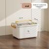 Extra Large Multi-Layer Medicine Storage Box for Family and Kids' First Aid