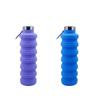 Latest Spacious Silicone Athletic Bottle Outdoor Activity Travel Lightweight to Carry Retractable Water Bottle Travel Workout Folding Bottle