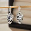 Новый тренд минималистичных мужских и женских серег с головой призрака, ретро серьги-подвески в виде черепа, готические панк-рок аксессуары для вечеринок, подарок