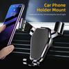 Phone Mount Air Vent Clip Triangle Stability Sturdy Gravity Car Phone Holder for Car