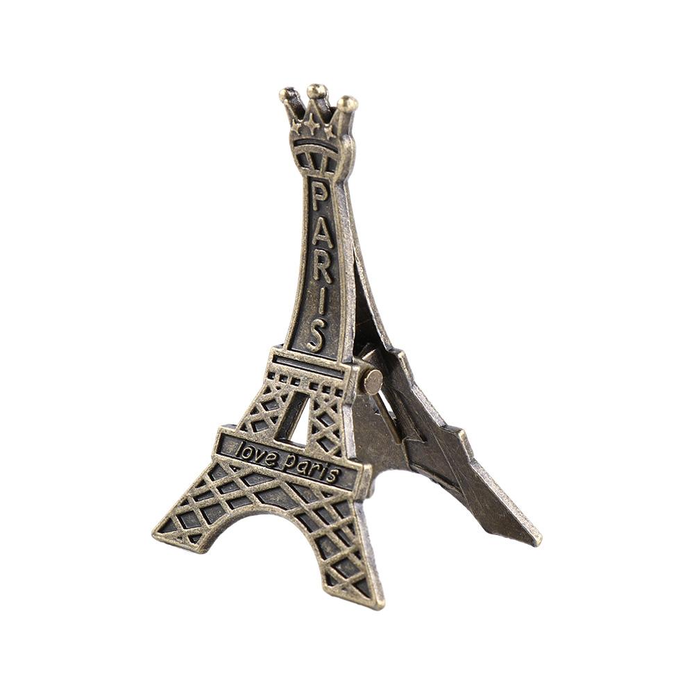 Clip Name Card Photo Decoration Metal Eiffel Tower Clip Paper Clip Memo Clip Picture Clip Holder