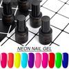 Наращивание пальцев, дизайн ногтей, наращивание пальцев, флуоресцентный полухудожественный лак, перманентный гибридный лак для ногтей, гель-лак