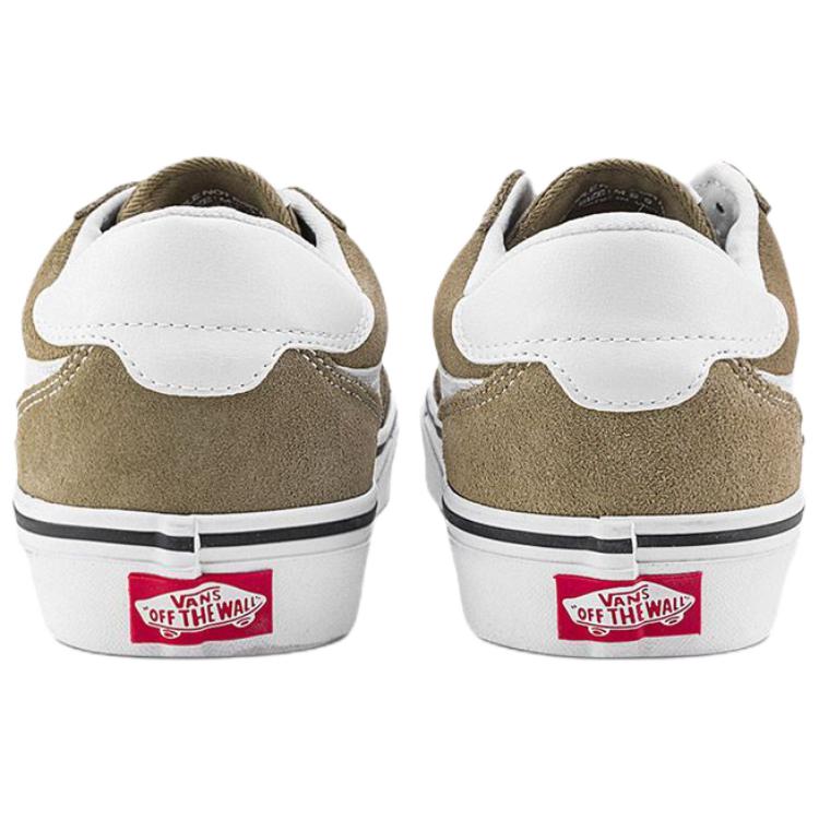 Vans Brooklyn Ls Comfortable Soft Low Top Skate Shoes Men Sneaker Brown VN000D7QEMF