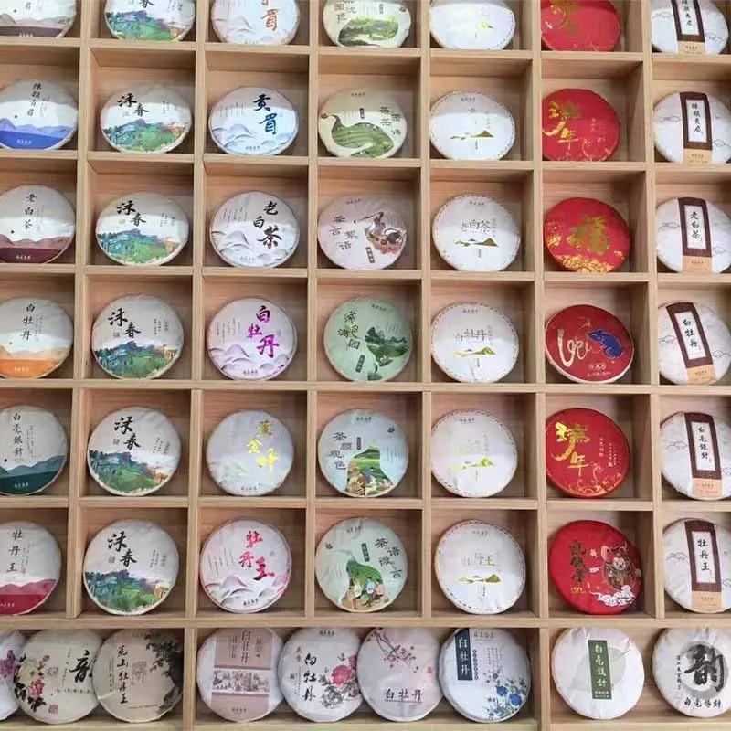 357 г китайский чай пуэр из провинции Юньнань, модель для самостоятельной свадебной вечеринки, антикварная полка, украшение с узором, без упаковки, модель