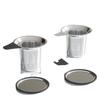 Stainless Steel Mesh Tea Infuser Strainer Loose Leaf Metal Cup Filter With Lid