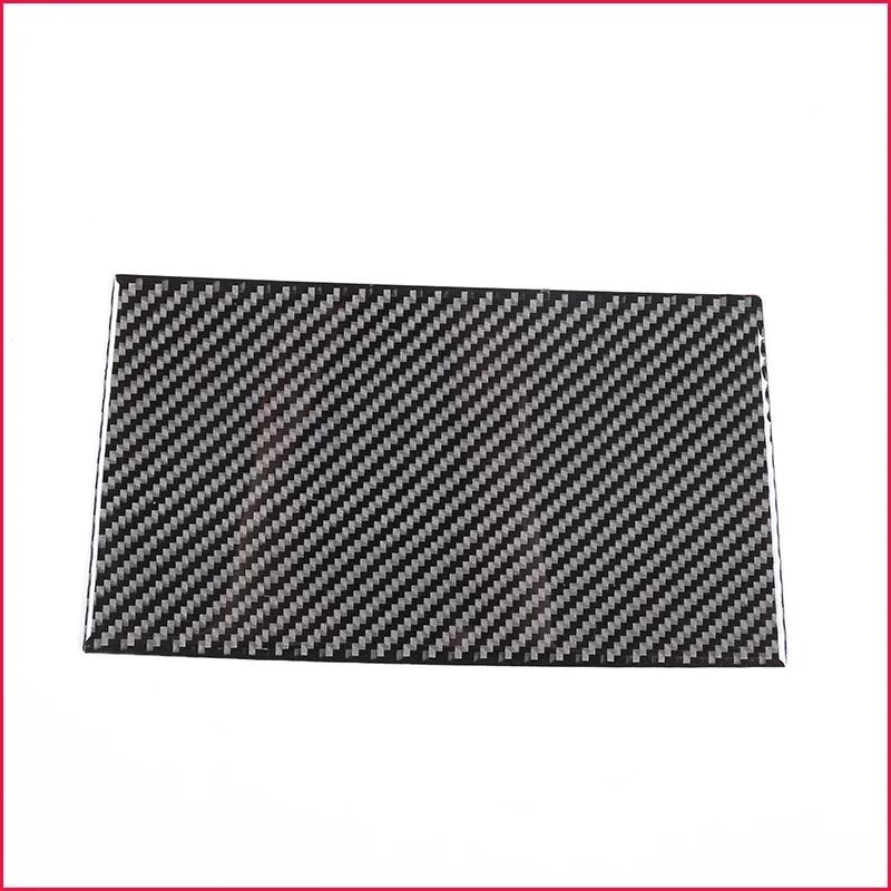 For BMW 8 Series G15 G16 - Soft Carbon Fiber Car Central Control Gear Panel Frame Cover Trim Interior Accessories LHD