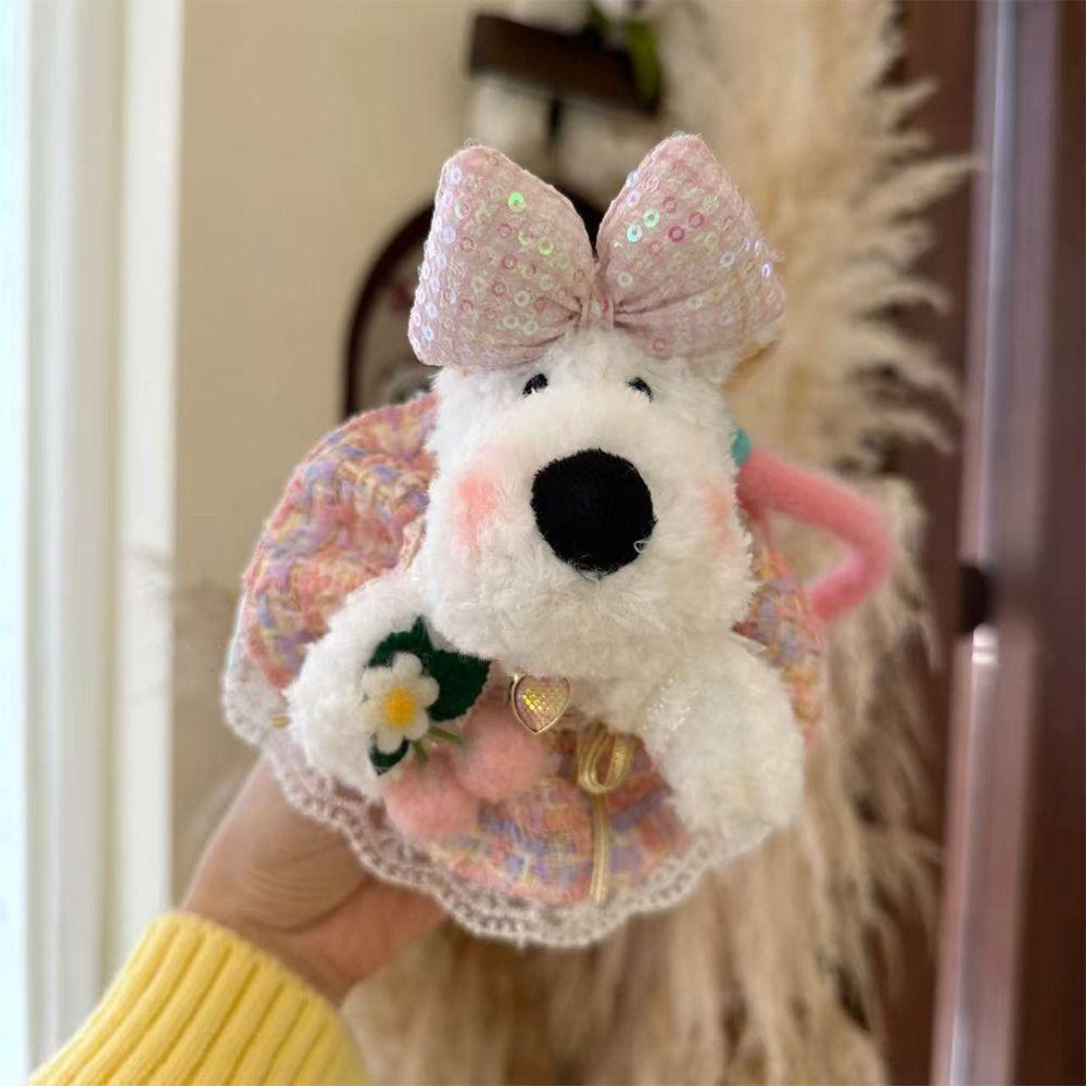 Pretty Princess Dress Floral Lace Doll Accessories  for West Highland Labubu