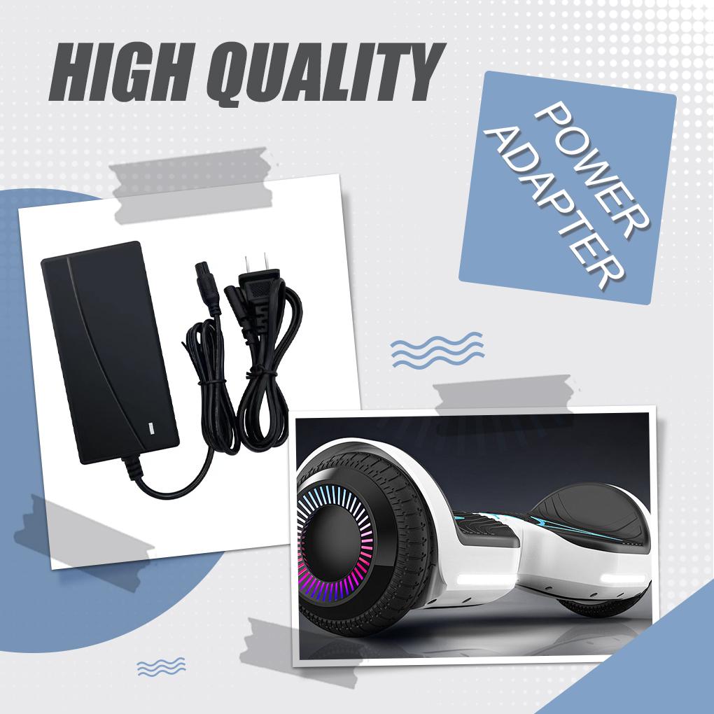 Универсальный Адаптер Зарядное Устройство для 5 8 и 10-дюймовых Двухколесных Умных Самокатов Зарядка Аккумулятора Зарядное Устройство для AGM Аккумуляторов