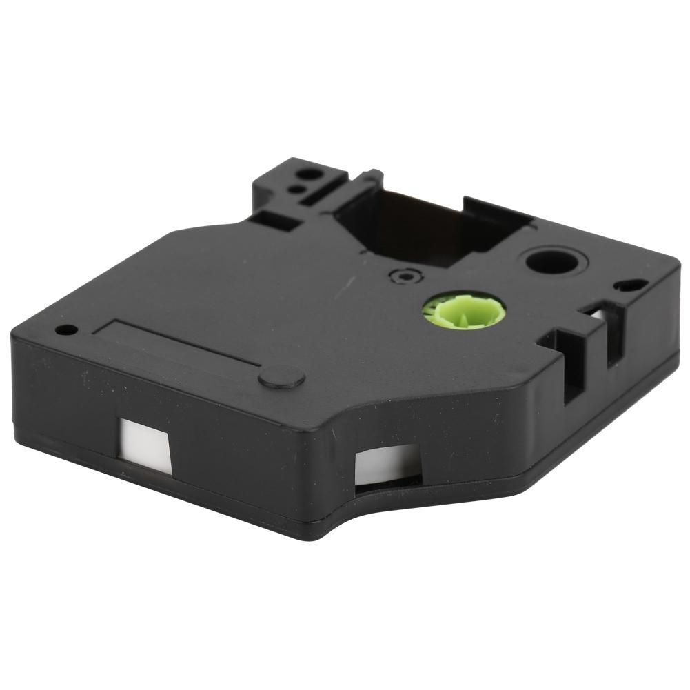 Laminated Label Tape Label Maker Color Tape Black On White 12mm for LM-160/280