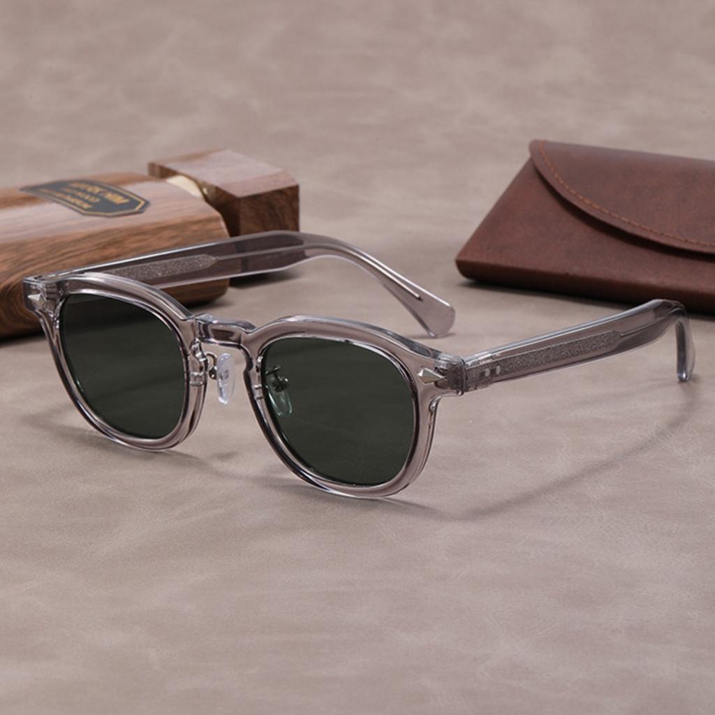 Sunglasses Men Women Johnny Depp Lemtosh Style Sun Glasses Retro Round Acetate Frame UV400 Lens Oculos