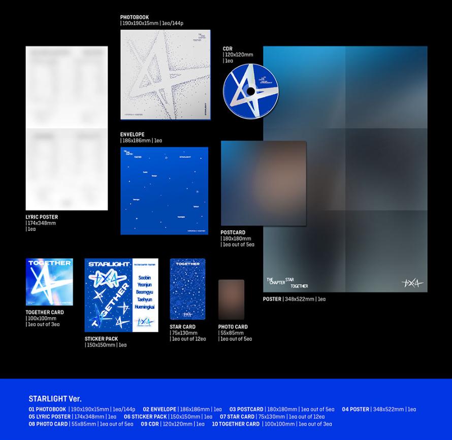 ЗАВТРА X ВМЕСТЕ (TXT) [ГЛАВА ЗВЕЗДА : ВМЕСТЕ] 4-й Полноформатный Альбом