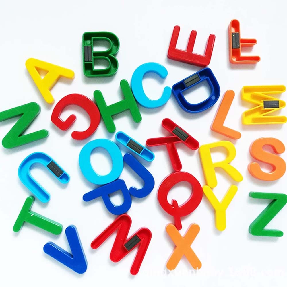 Counting Magnetic Stickers Plastic Refrigerator Stickers Alphabet Letters Stickers Magnetic Digital
