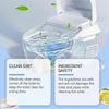 3x Toilet Foam Cleaning Powder Foaming Odour Stain Limescale Remover
