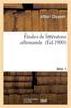 Книга Etudes De Litterature Allemande Serie 1