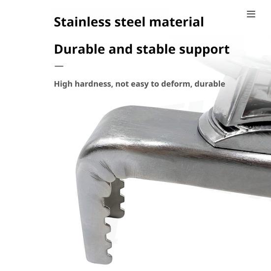 Держатель для удочки из нержавеющей стали, вращающийся на 360 градусов, регулируемый, прочный, с зажимом для удочки