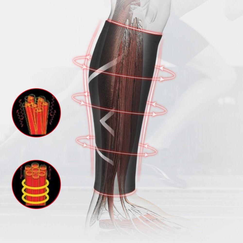Gym Sports Support Exercise Leg Sleeve Brace Stretch Calf Compression Calf Protection