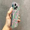 Cute Christmas Tree Pink Bow Clear Phone Case For Samsung Galaxy S25 S24 Ultra Plus S23 S22 S21 FE Wireless Charge Cover