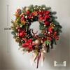 40-80CM Christmas Door Wreath for Home, Hotel, Mall, or Window Decor