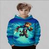 2026 Children's Hoodies 3D Printed New Men's and Women's Hoodies Casual Neutral Hoodies Children's Top Clothing