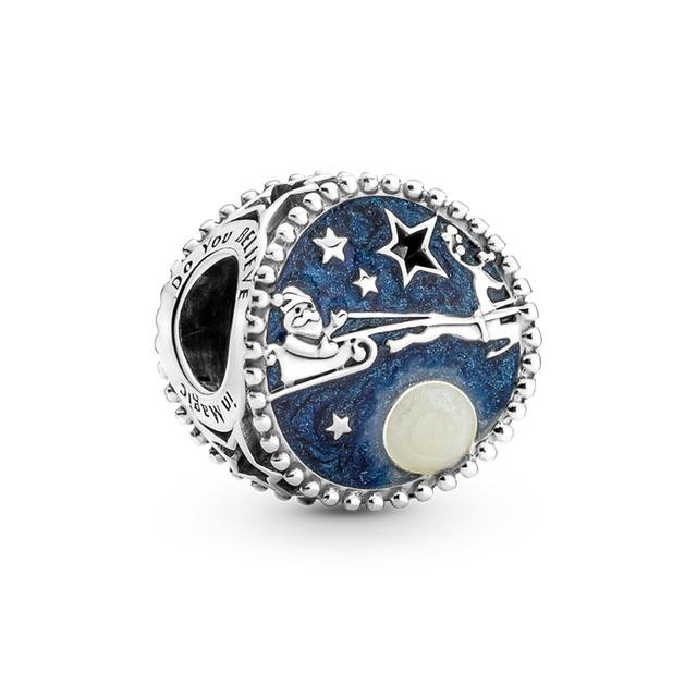 New 925 Sterling Silver Rose Girl Boy Pink Sparkle Spacer Clip Charm Bead Fit Original Fashion Bracelet DIY Jewelry for Women