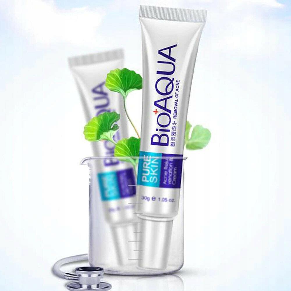 Bioaqua Крем для чистой кожи от акне, шрамов и черных точек 30 г