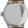 (Таймекс) Часы Timex Expedition Scout мужские, 40 мм, серебристый корпус, зеленый циферблат, коричневый кожаный ремешок, размер 40