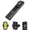 RovyVon E90 Rechargeable EDC 3500 Lumens Flat Flashlight with Proximity Emergency Pocket Light with and Red Light Ideal for Inspections and Outdoor