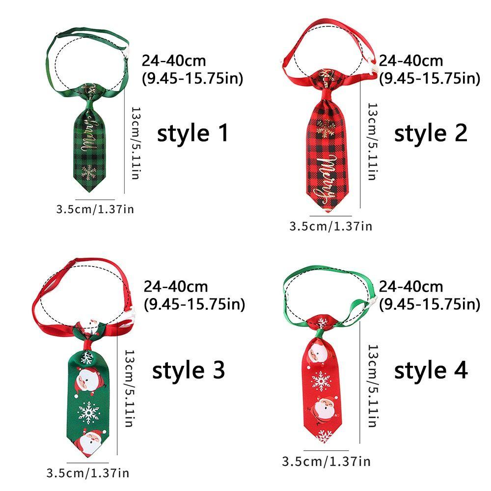 Уникальный Милый Рождественский Костюм Собаки Галстук-Бабочка Регулируемая Собачья Галстук-Бабочка Декоративные Кошачьи Галстуки для Щенков Собак Кошек