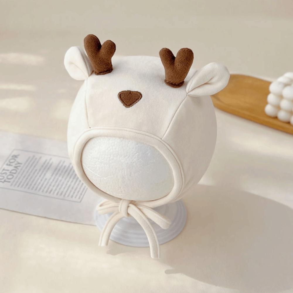 Cartoon Animals Kid Ear Protection Hat Soft Baby Winter Plush Hats For 8-18 Months
