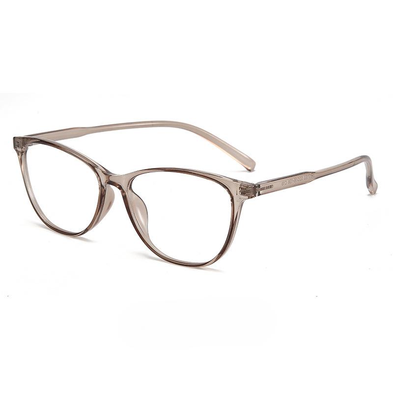Non-prescription Glasses Tr90 Frame Ultra-light Glasses Frame Student Flat Glasses Can Be Equipped with Prescription Anti-blue Light